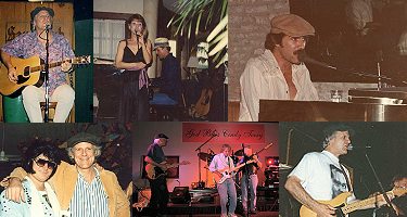 Gary L. Wimmer playing piano and guitar at gigs