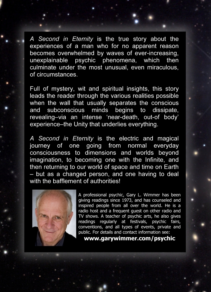 A Second in Eternity by Gary L. Wimmer